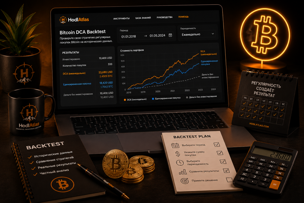 Как пользоваться Bitcoin DCA Backtest — пошаговое руководство