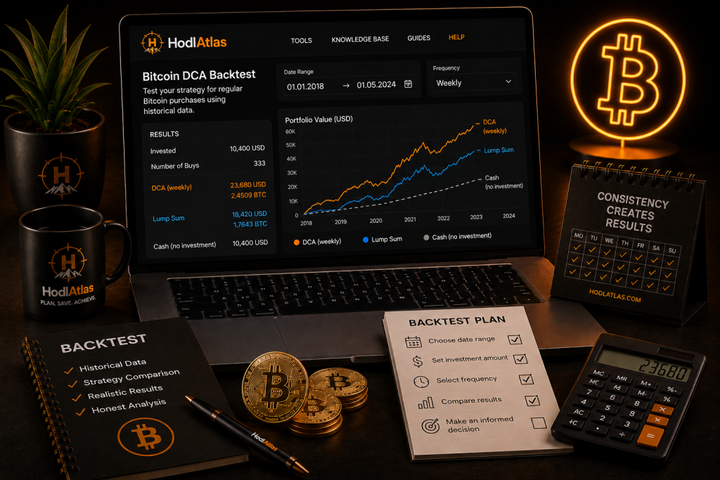 How to Use the Bitcoin DCA Backtest – Step-by-Step Guide