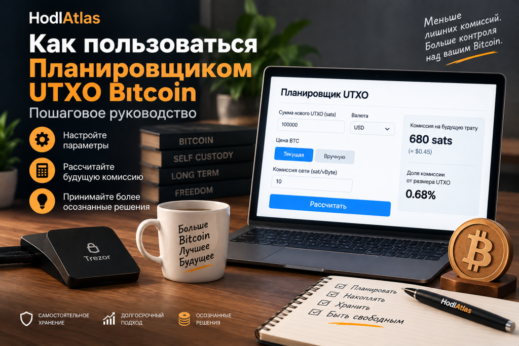 Как пользоваться Планировщиком UTXO Bitcoin — пошаговое руководство