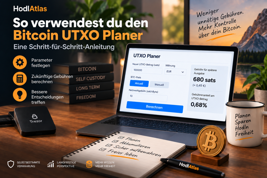Bitcoin UTXO Planer verwenden — Schritt-für-Schritt-Anleitung