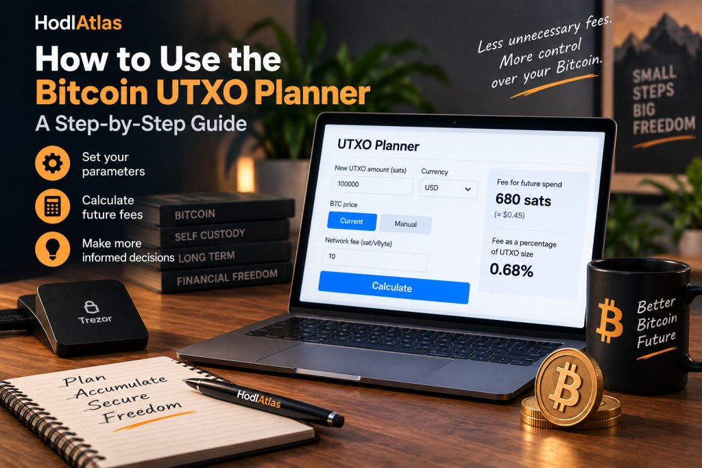 How to use the Bitcoin UTXO Planner — step-by-step guide