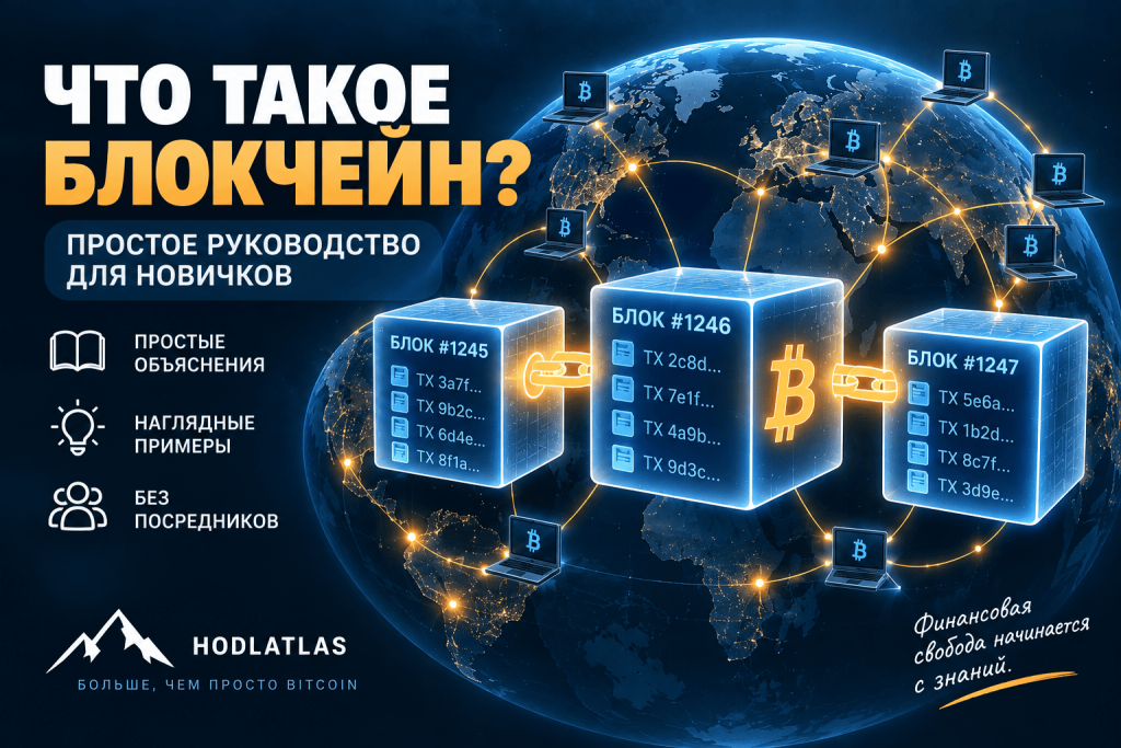 Что такое блокчейн Bitcoin — простое объяснение для новичков