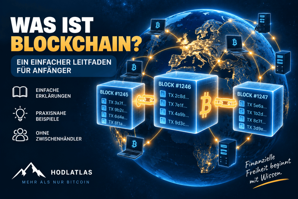 Was ist die Bitcoin-Blockchain – einfach erklärt für Anfänger