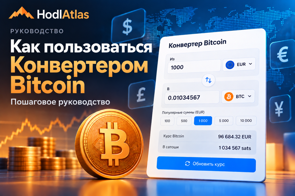 Как пользоваться Конвертером Bitcoin — пошаговое руководство