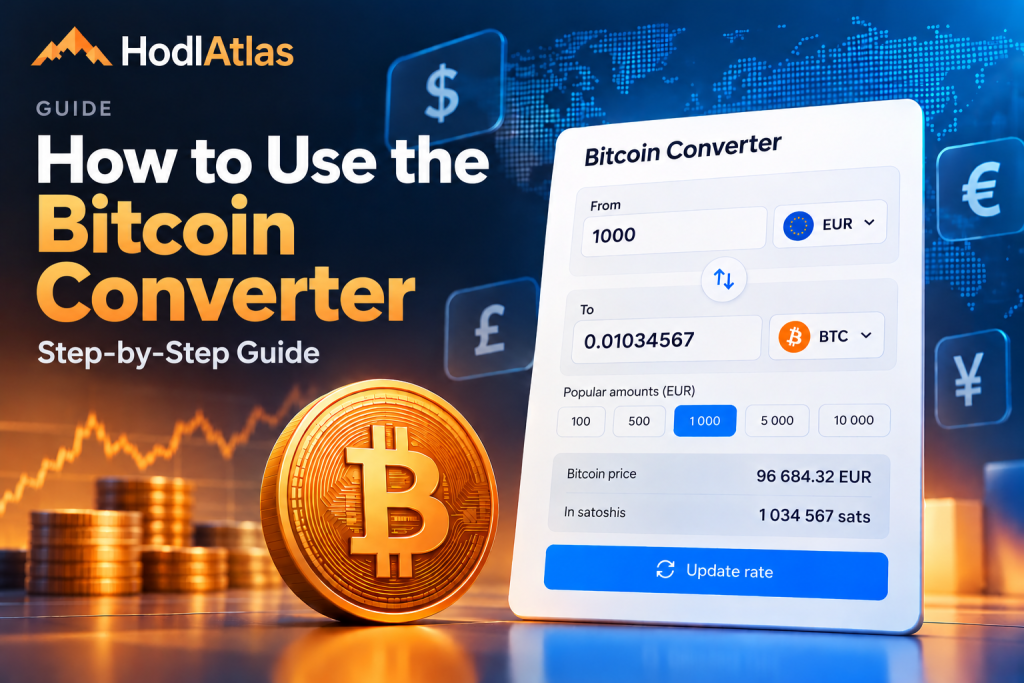 How to use the Bitcoin Converter — step-by-step guide